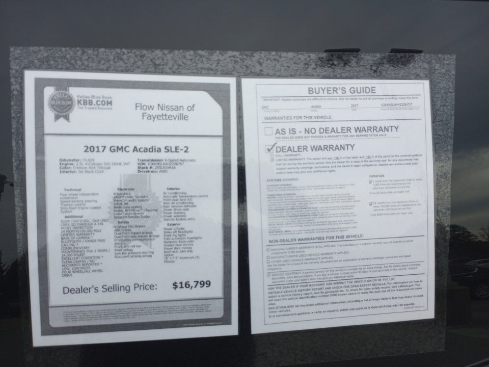 2017 GMC Acadia SLE-2