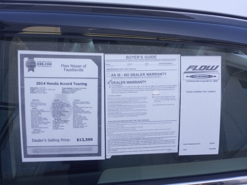 2014 Honda Accord Touring