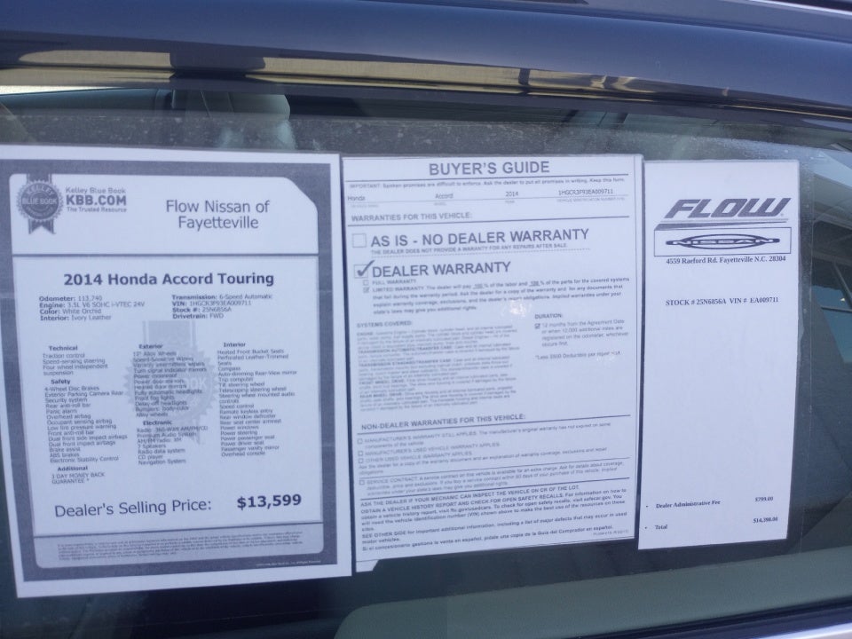 2014 Honda Accord Touring