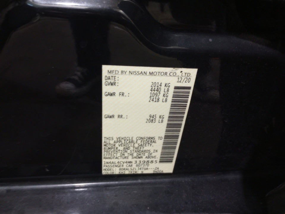 2021 Nissan Altima SR VC-Turbo FWD