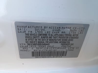 2025 Nissan Versa S