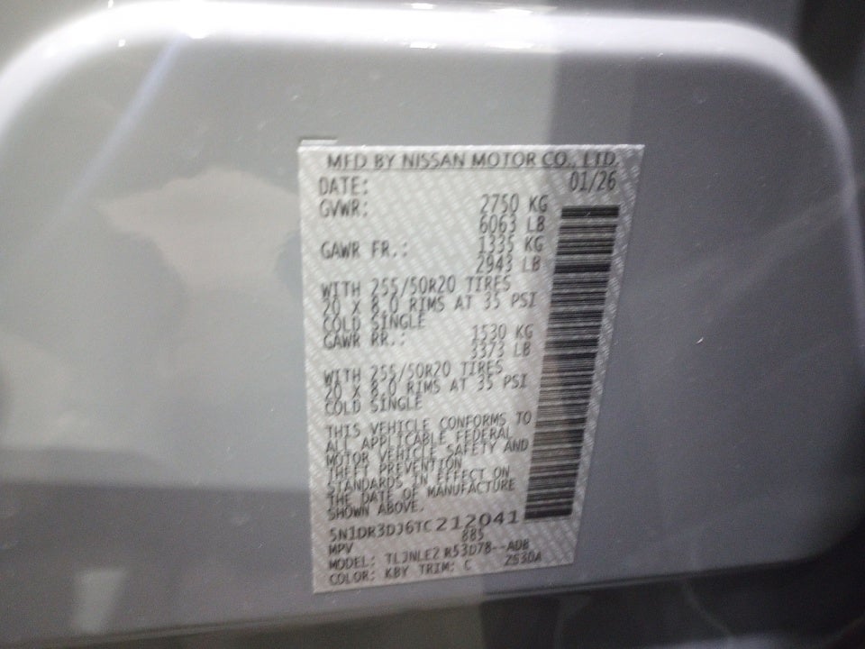 2026 Nissan Pathfinder Platinum