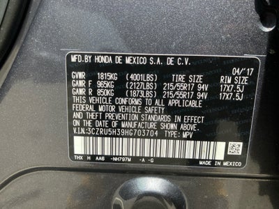 2017 Honda HR-V LX