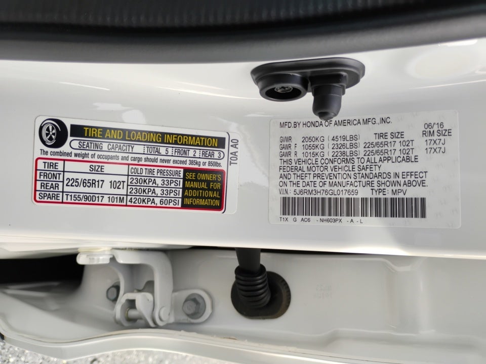 2016 Honda CR-V EX-L