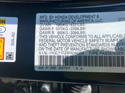 2023 Honda Accord LX