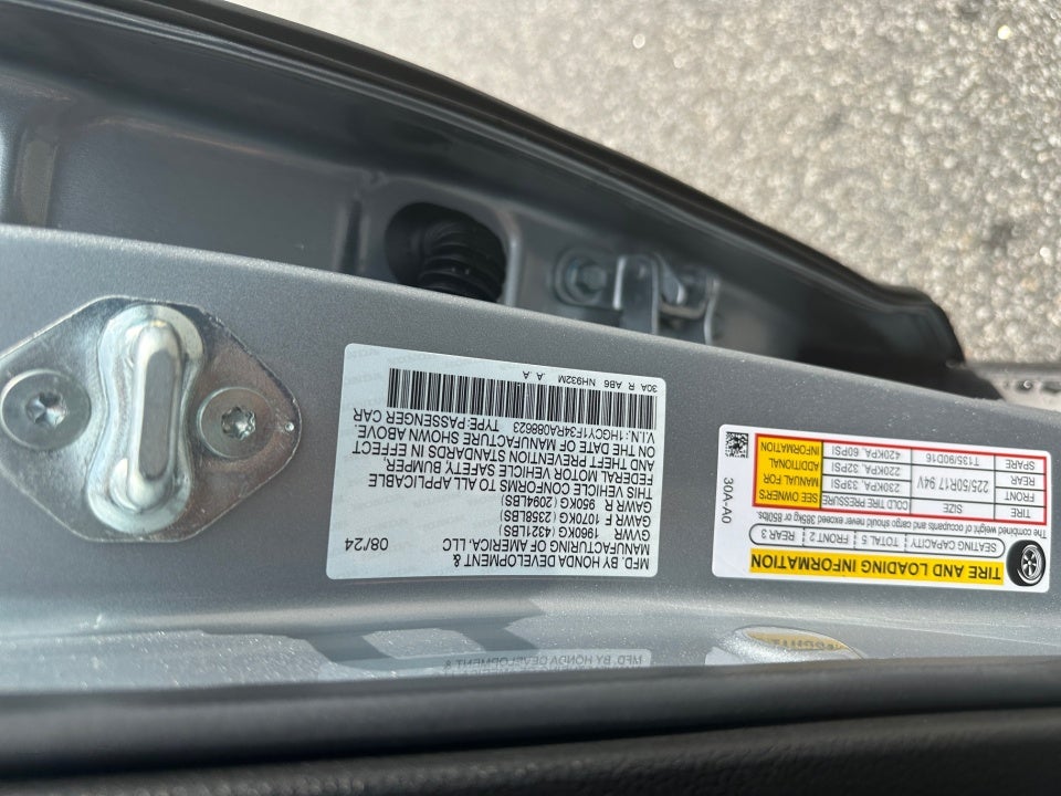2024 Honda Accord Sedan EX