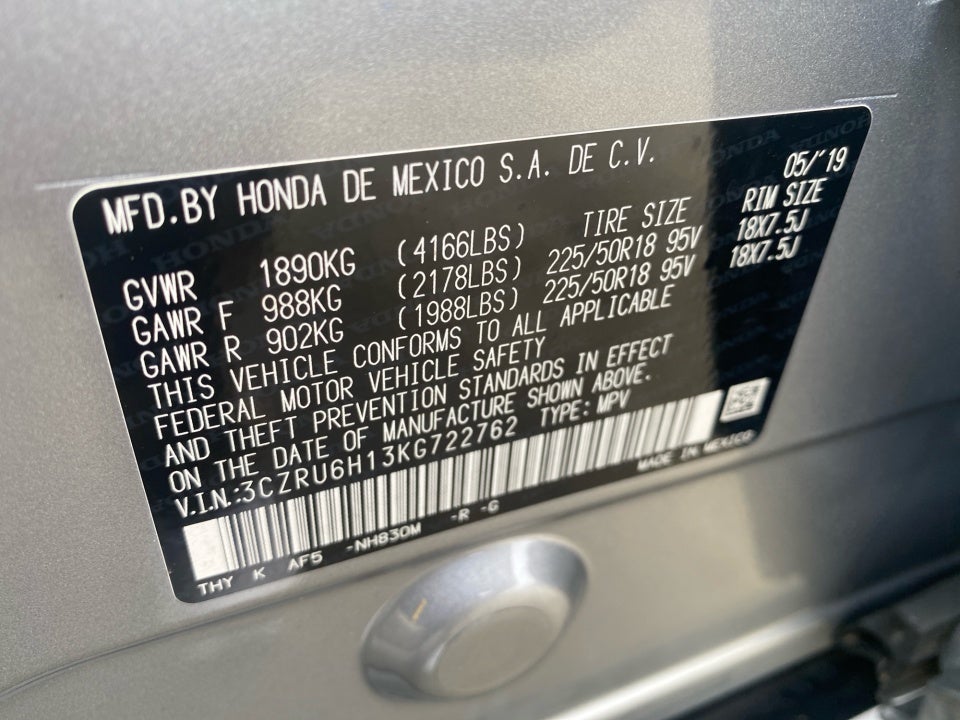 2019 Honda HR-V Sport