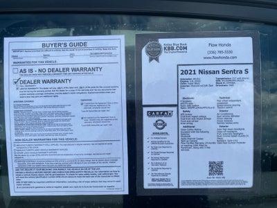 2021 Nissan Sentra S