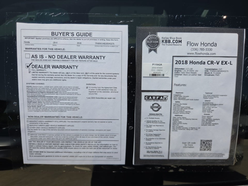 2018 Honda CR-V EX-L