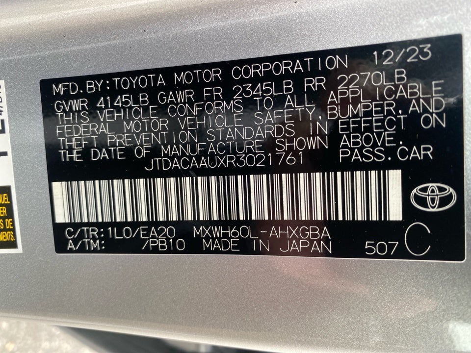 2024 Toyota Prius XLE