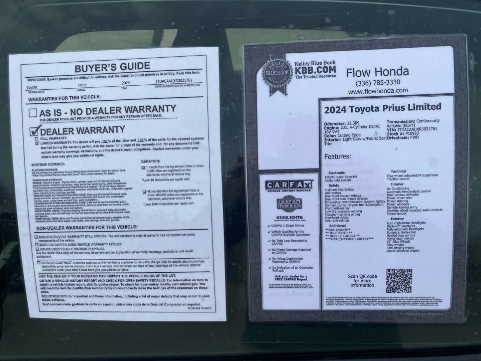 2024 Toyota Prius XLE