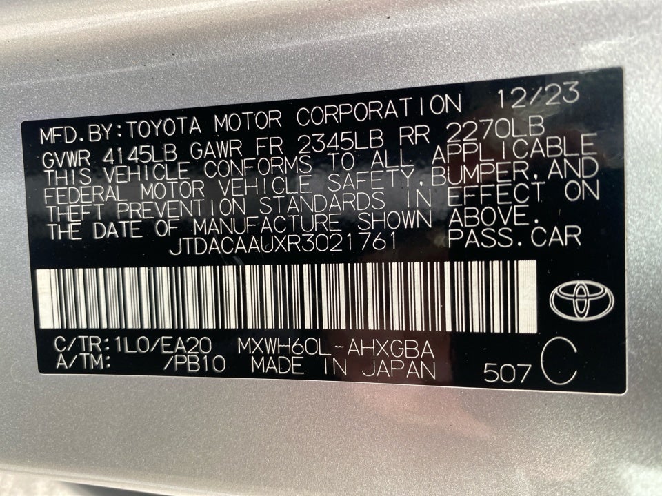 2024 Toyota Prius XLE