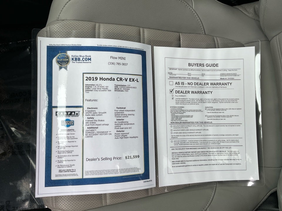 2019 Honda CR-V EX-L