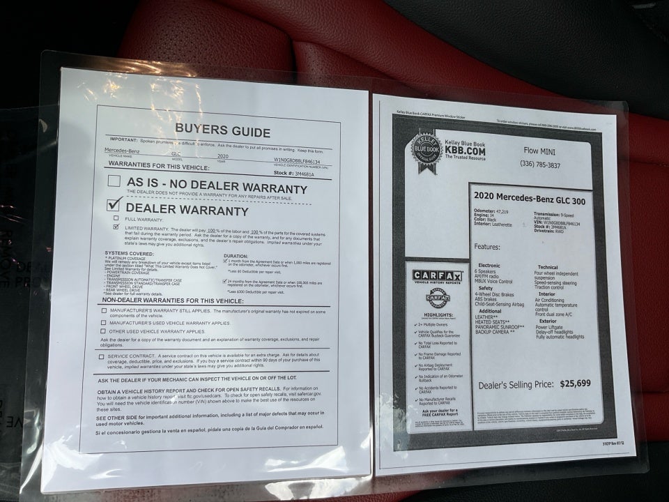 2020 Mercedes-Benz GLC 300 GLC 300