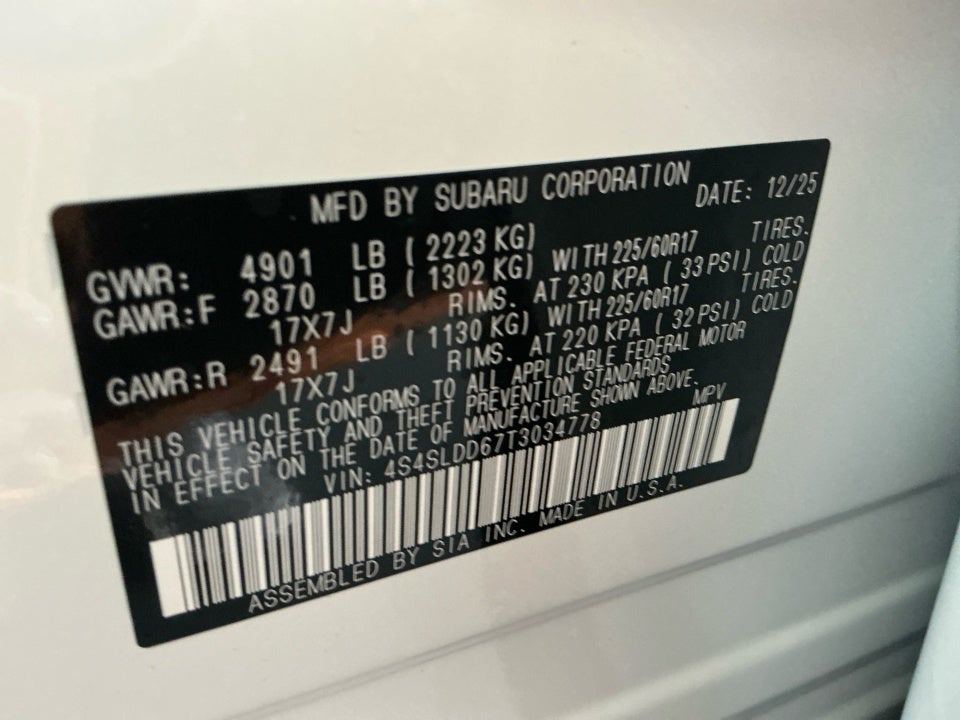 2026 Subaru Forester Premium