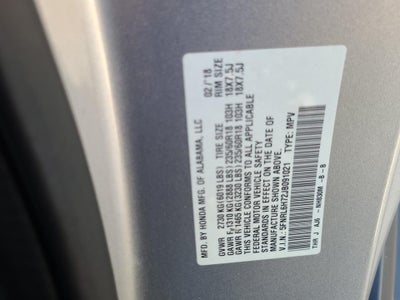 2018 Honda Odyssey EX-L