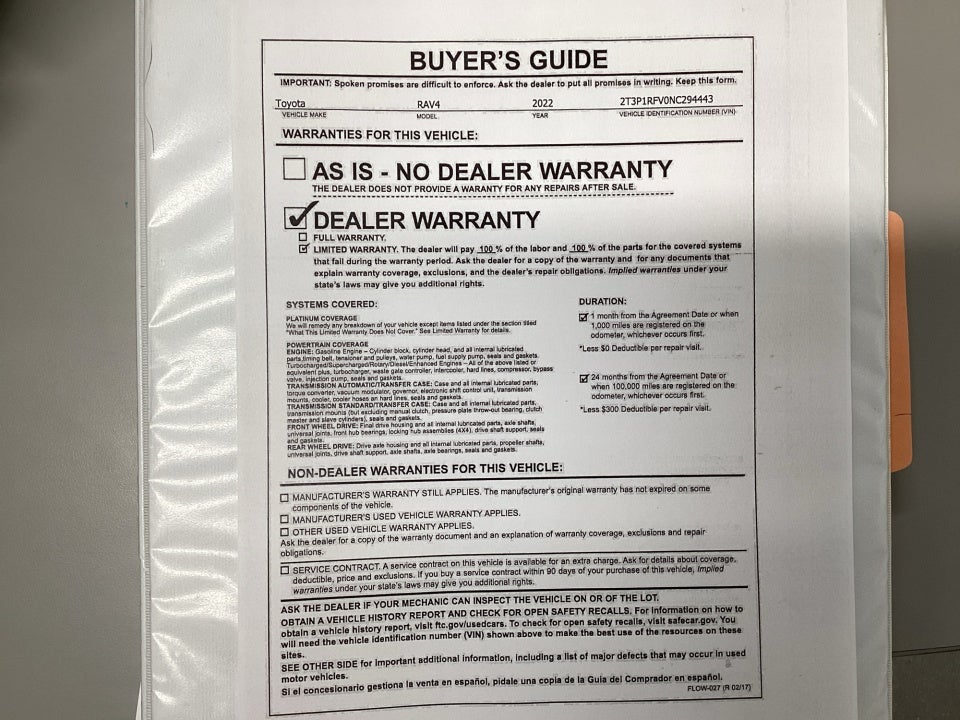 2022 Toyota RAV4 XLE