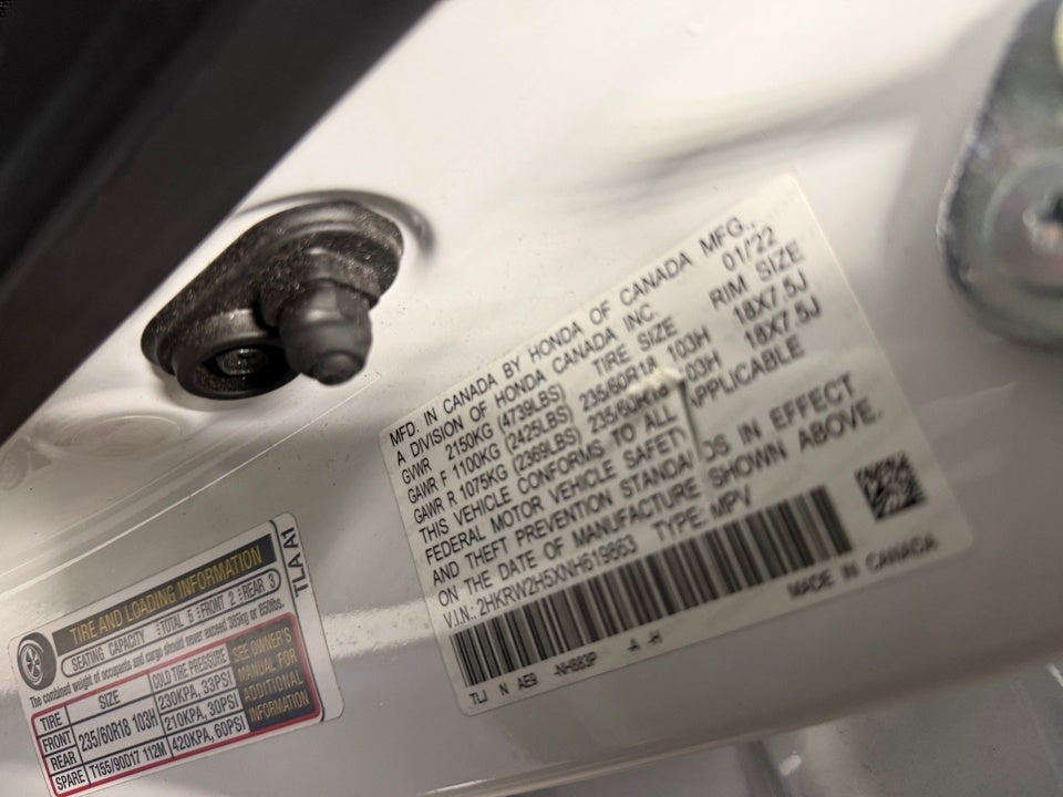 2022 Honda CR-V AWD EX