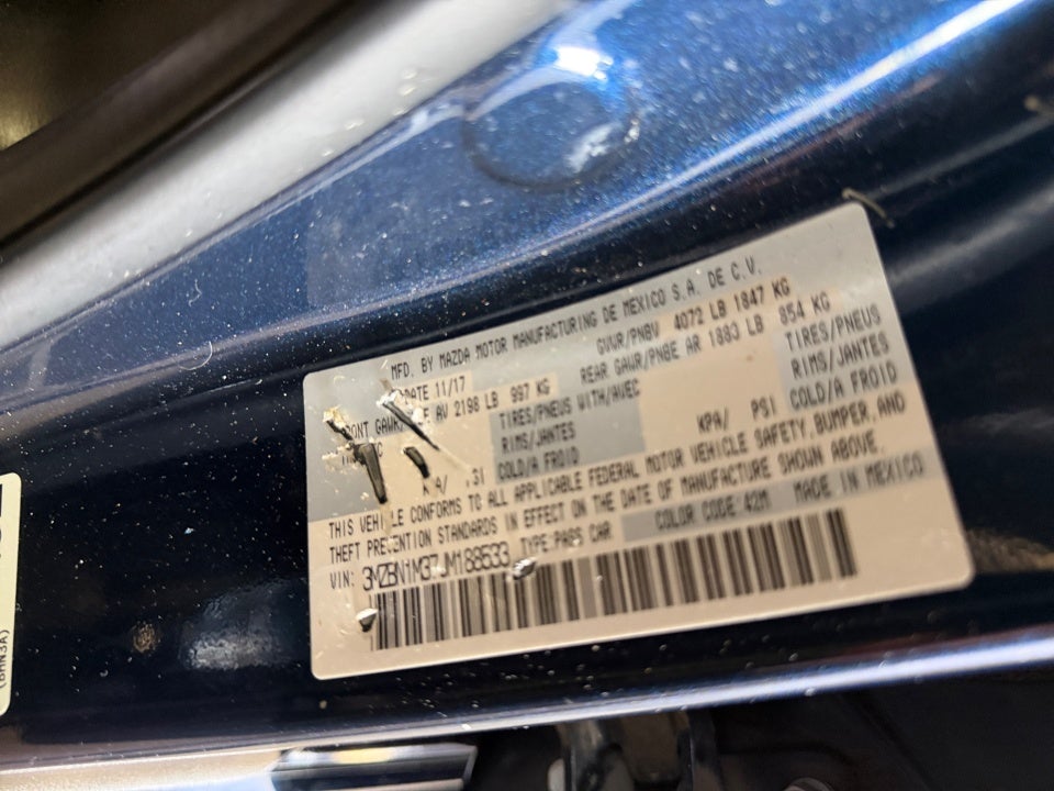 2018 Mazda Mazda3 Hatchback Grand Touring