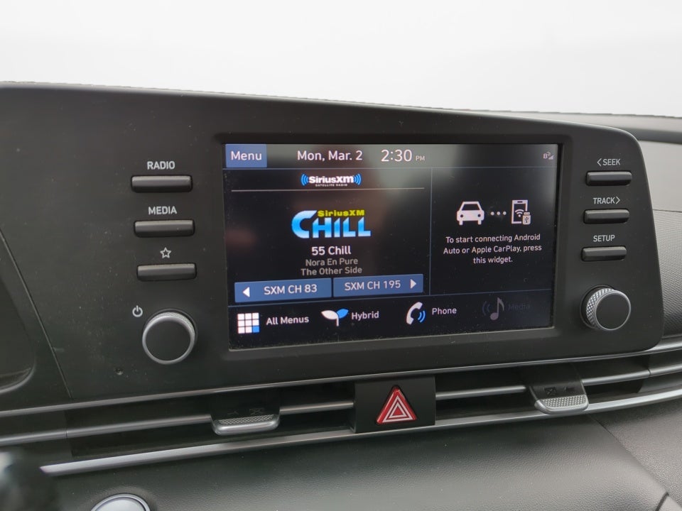 2023 Hyundai Elantra Hybrid Blue