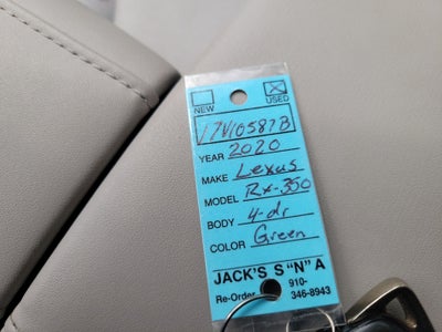 2020 Lexus RX 350 RX 350