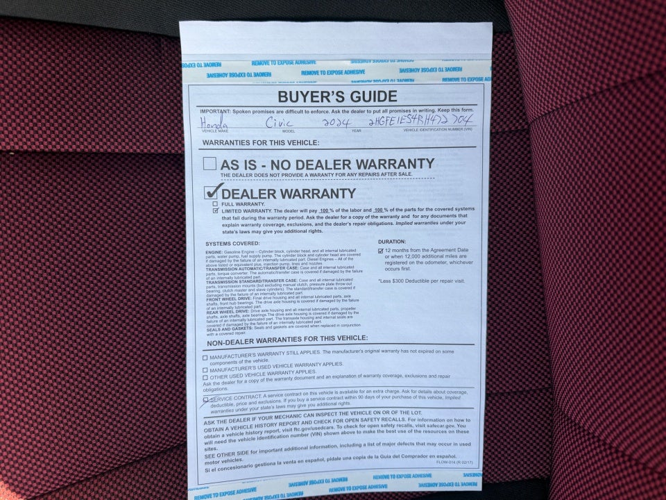 2024 Honda Civic Si Manual