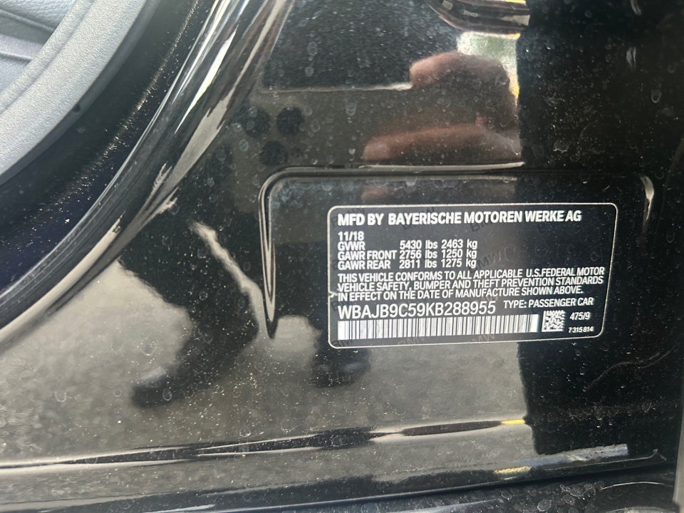 2019 BMW M550i xDrive