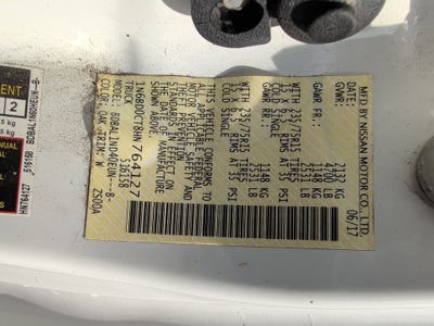 2017 Nissan Frontier S