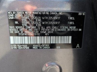 2017 Toyota RAV4 LE