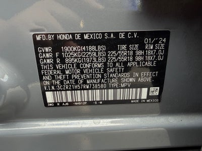 2024 Honda HR-V 2WD Sport