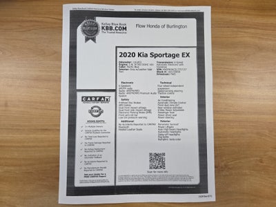 2020 Kia Sportage EX
