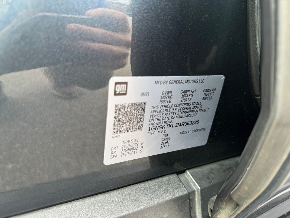 2021 Chevrolet Tahoe 4WD High Country