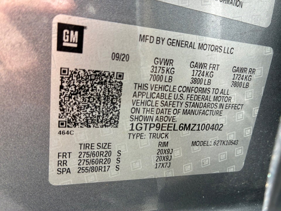 2021 GMC Sierra 1500 AT4