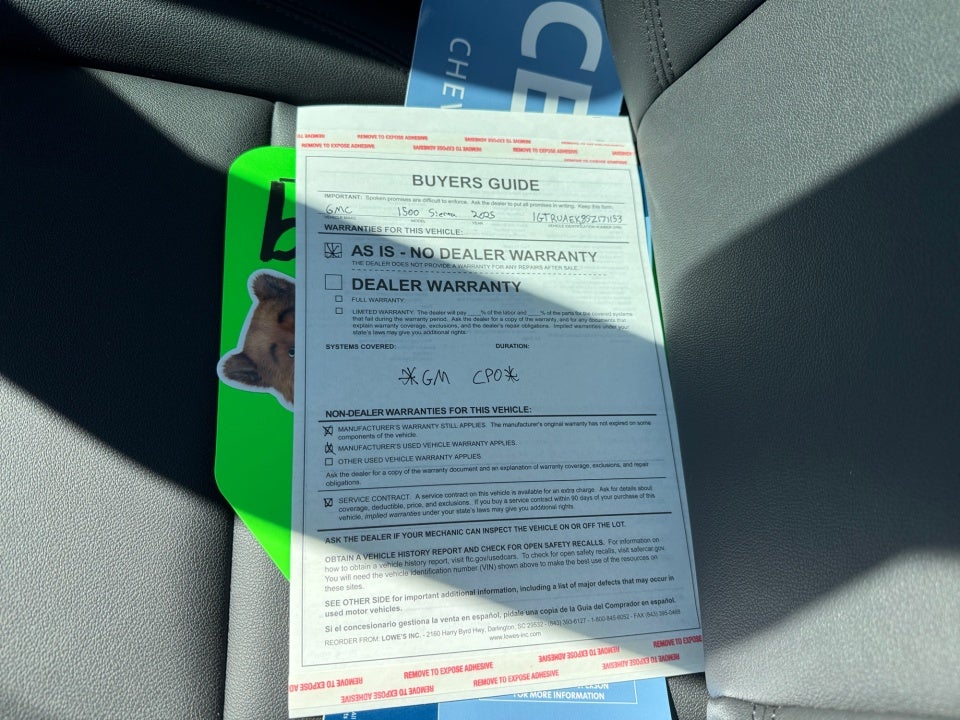 2025 GMC Sierra 1500 4WD Double Cab Standard Box Pro