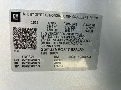 2018 GMC Sierra 1500 SLT