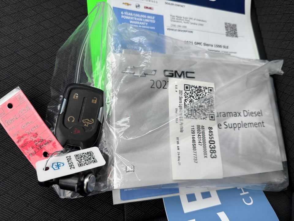 2021 GMC Sierra 1500 4WD Crew Cab Short Box SLE