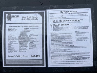 2021 Chevrolet Tahoe 4WD Z71