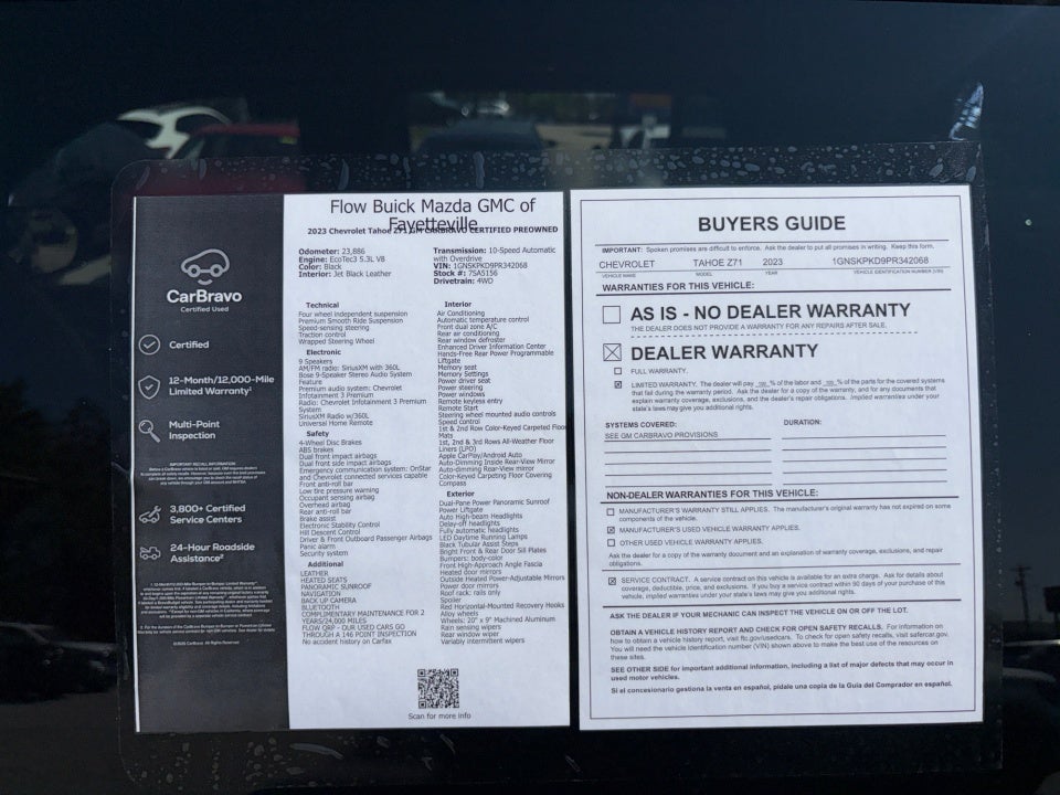 2023 Chevrolet Tahoe Z71