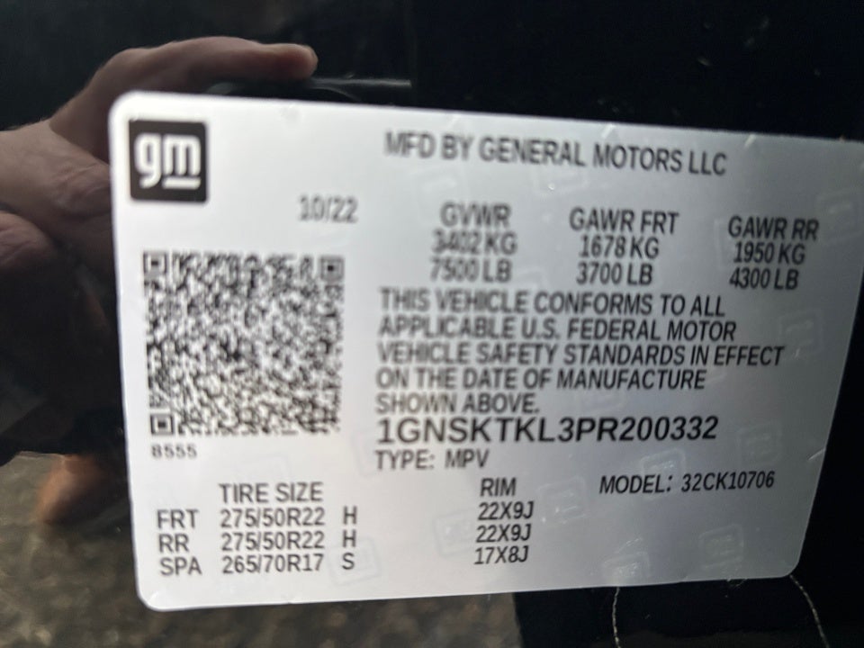 2023 Chevrolet Tahoe 4WD High Country