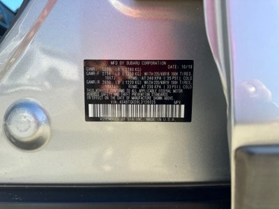 2020 Subaru Outback Onyx Edition XT