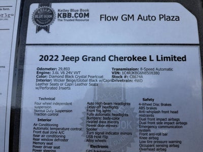 2022 Jeep Grand Cherokee L Limited