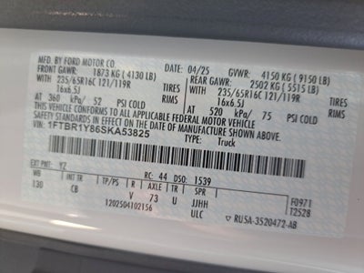 2025 Ford Transit Cargo Van T250