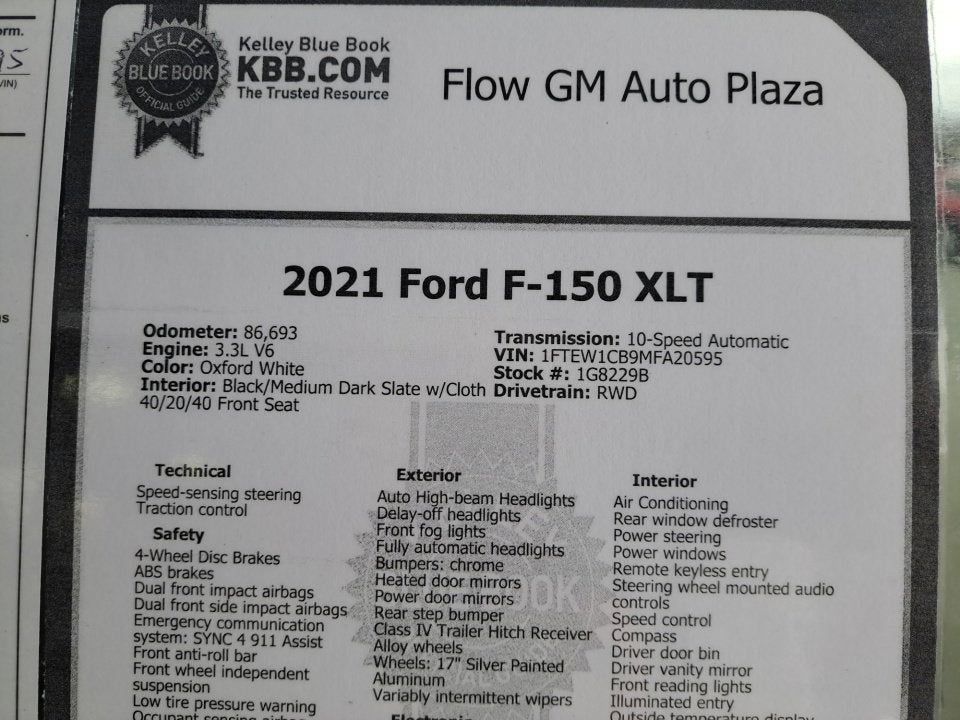 2021 Ford F-150 XL