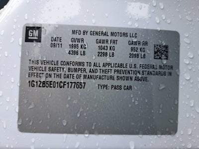 2012 Chevrolet Malibu LS w/1LS