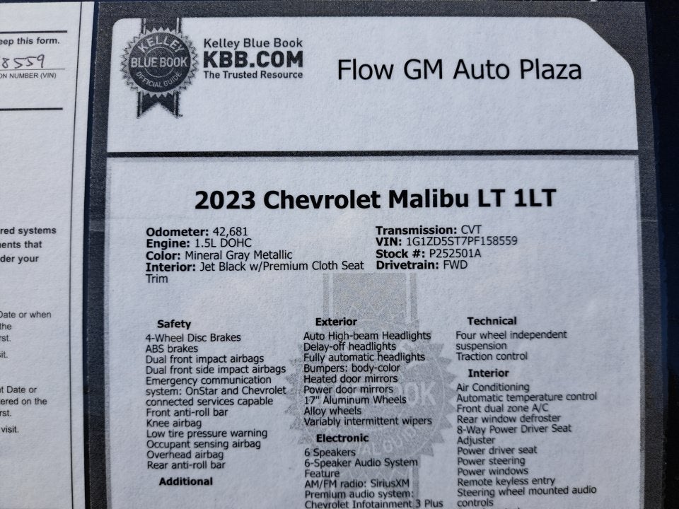 2023 Chevrolet Malibu LT