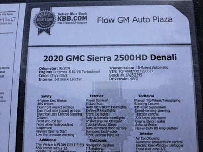 2020 GMC Sierra 2500 HD Denali