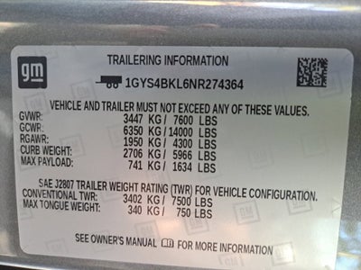 2022 Cadillac Escalade Premium Luxury