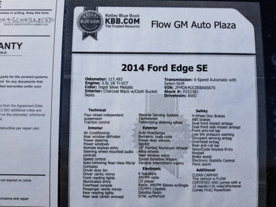 2014 Ford Edge SE