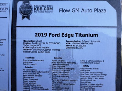 2019 Ford Edge Titanium