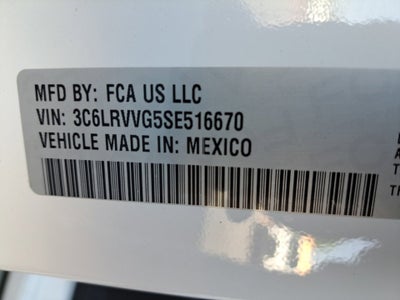 2025 RAM ProMaster Cargo Van Tradesman